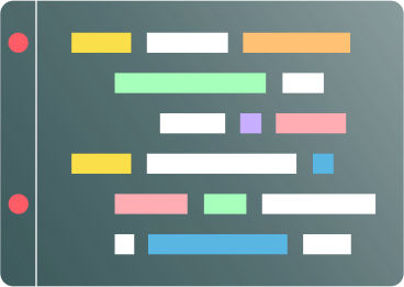 colorful code in black window PNG, SVG