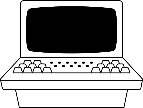 computer Illustration in PNG, SVG