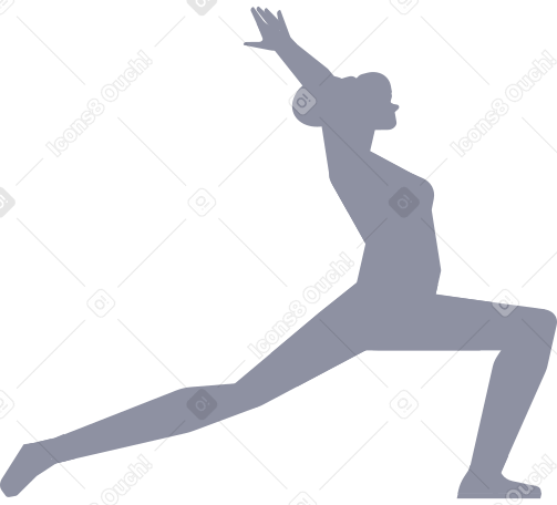yoga pose Illustration in PNG, SVG