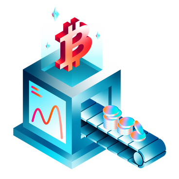 Valuta mineraria in bitcoin, criptovaluta PNG, SVG