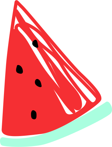 Wassermelonenscheibe PNG, SVG