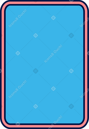 blue rectangle в PNG, SVG