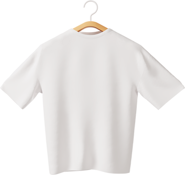 T-shirt sur maquette de cintre PNG, SVG