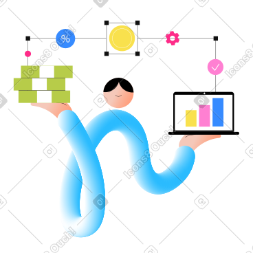 财务管理和商业会计 PNG, SVG