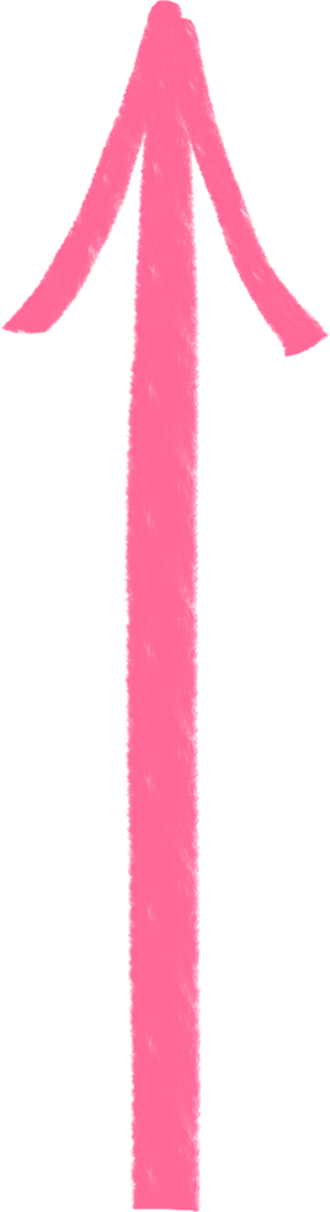 big pink arrow PNG, SVG