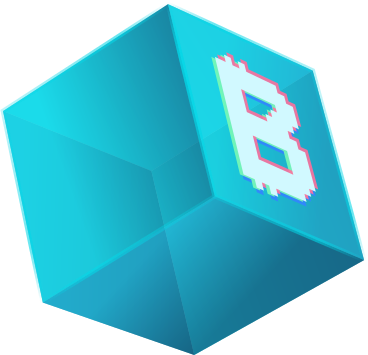 cube de bitcoins PNG, SVG