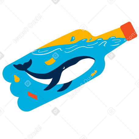 海洋汚染 のpngとsvgでのイラスト