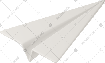 Paper airplane PNG, SVG