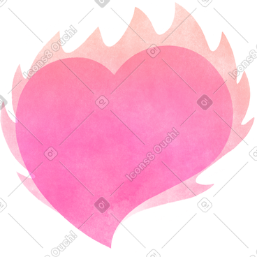 Pink heart PNG, SVG