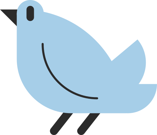 bird Illustration in PNG, SVG