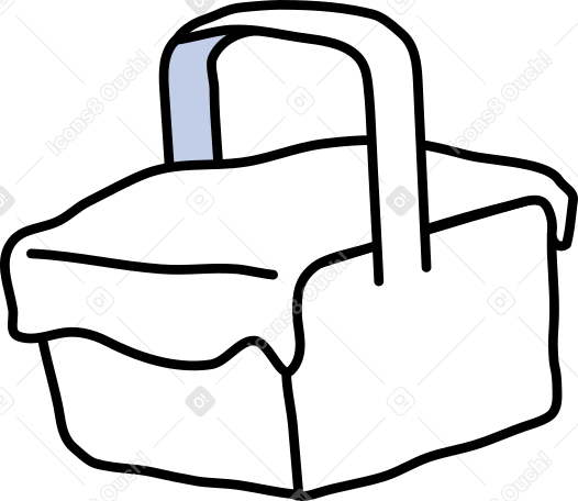 корзинка для пикника в PNG, SVG