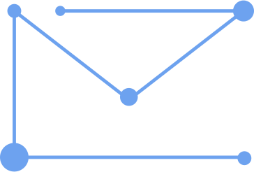 mail with blue line PNG, SVG