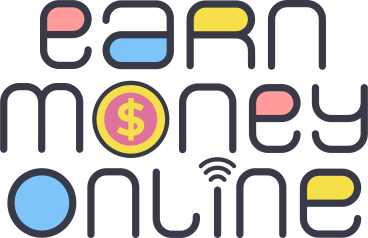 lettering earn money online PNG, SVG