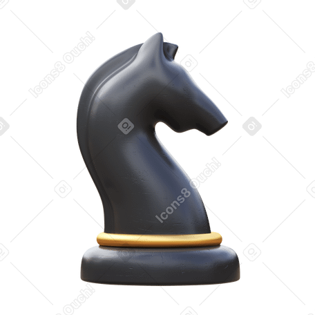 3D knight PNG, SVG