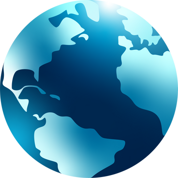  изометрический земной шар в PNG, SVG