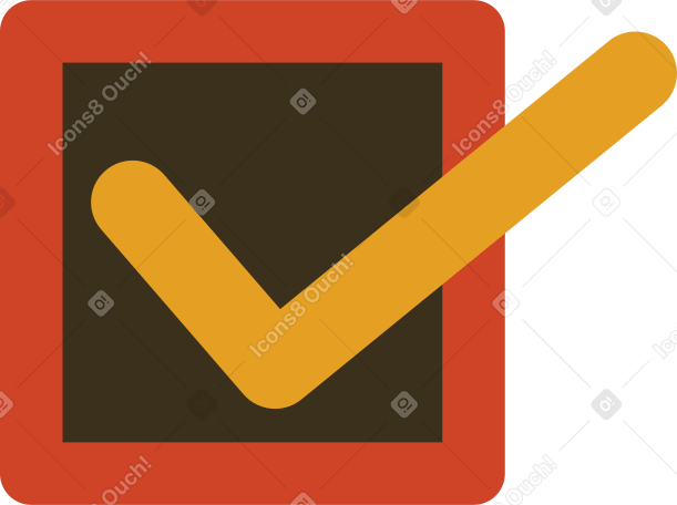 checkmark Illustration in PNG, SVG