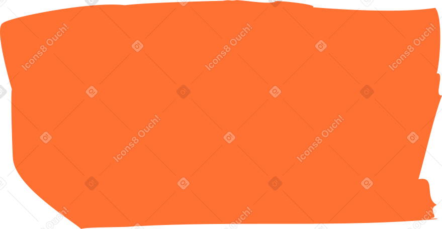 orange rechteck PNG, SVG