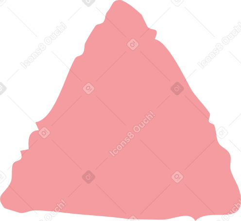 pink triangle PNG、SVG