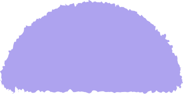 Полукруг фиолетовый в PNG, SVG
