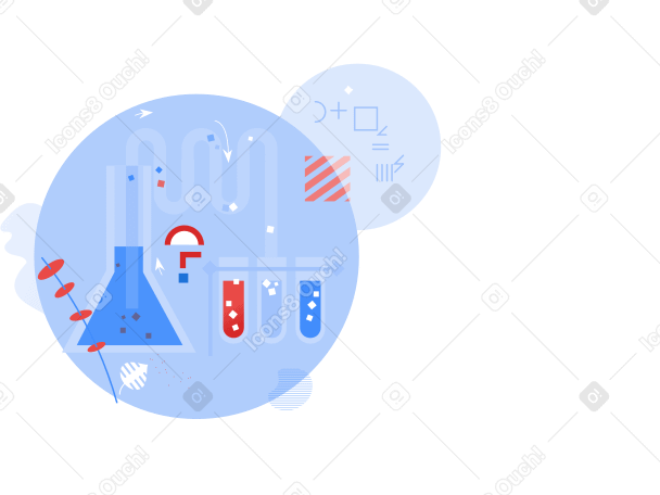 chemistry background Illustration in PNG, SVG