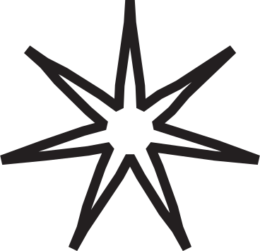 siebenzackiger stern PNG, SVG
