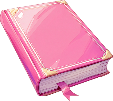 Pink book PNG, SVG
