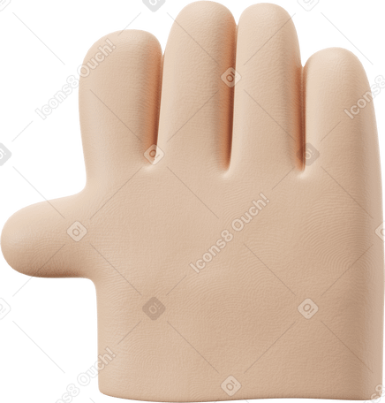 3D Right wrist PNG, SVG