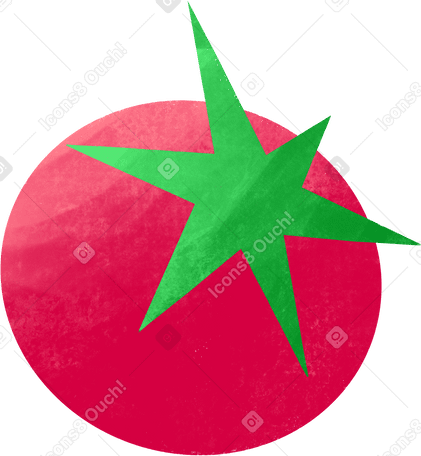red tomato PNG, SVG