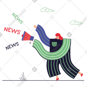 女孩急着告诉你这个消息 PNG, SVG