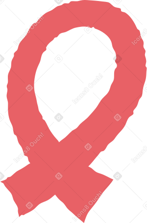 cancer ribbon PNG, SVG