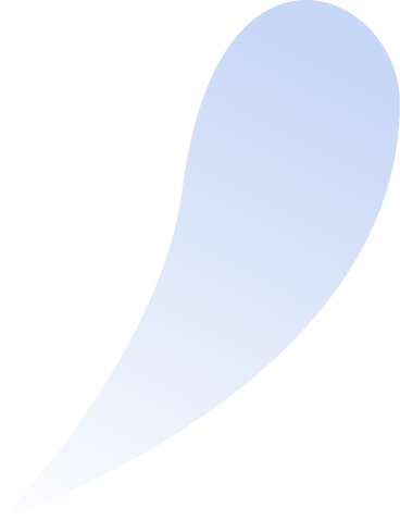 Blauer fleck in form eines tropfens PNG, SVG
