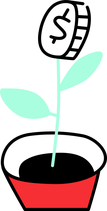 Денежное дерево в PNG, SVG