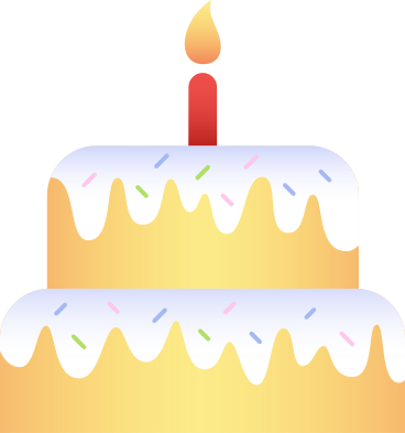 Torta di compleanno PNG, SVG