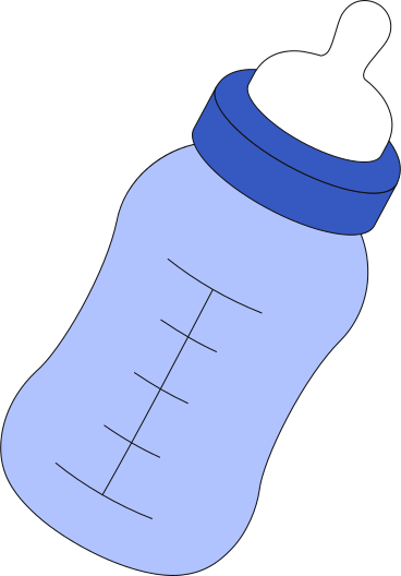 baby bottle PNG, SVG