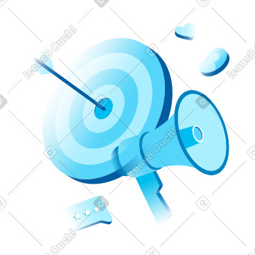 Targeted advertising and online marketing PNG, SVG