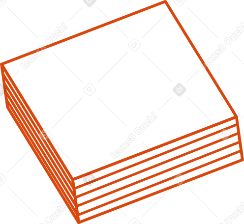 bloco de adesivos PNG, SVG