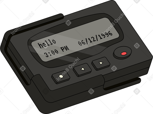 pager retrô dos anos 90 PNG, SVG