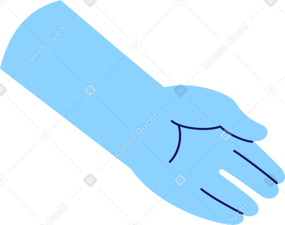 hand outstretched Illustration in PNG, SVG