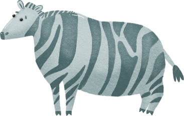 zebra PNG, SVG