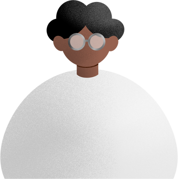 young man with glasses PNG, SVG