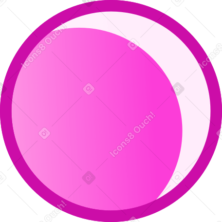 circle pink PNG, SVG