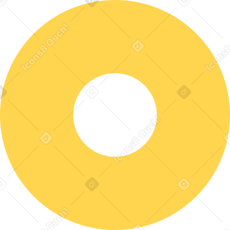 ring yellow Illustration in PNG, SVG