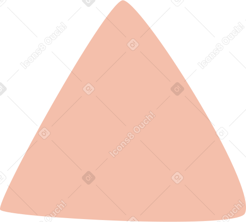 pink triangle PNG、SVG