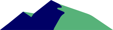 Berghintergrund grün und blau PNG, SVG