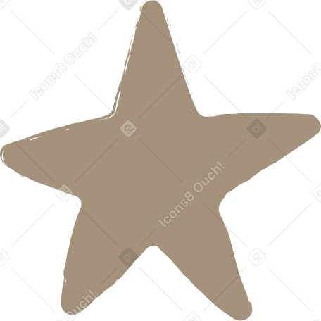 grey star PNG、SVG