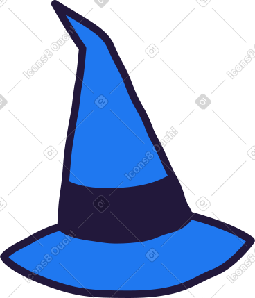 Witches hat PNG, SVG