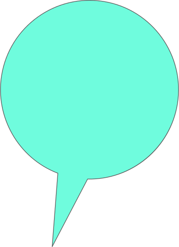 round speech bubble PNG, SVG