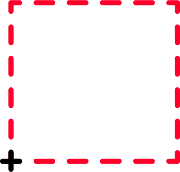 línea discontinua roja PNG, SVG