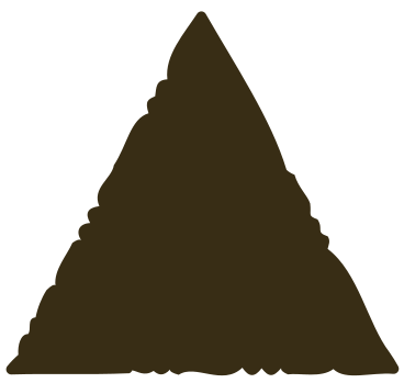Brown triangle в PNG, SVG