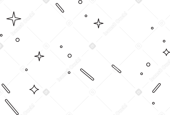 star background Illustration in PNG, SVG